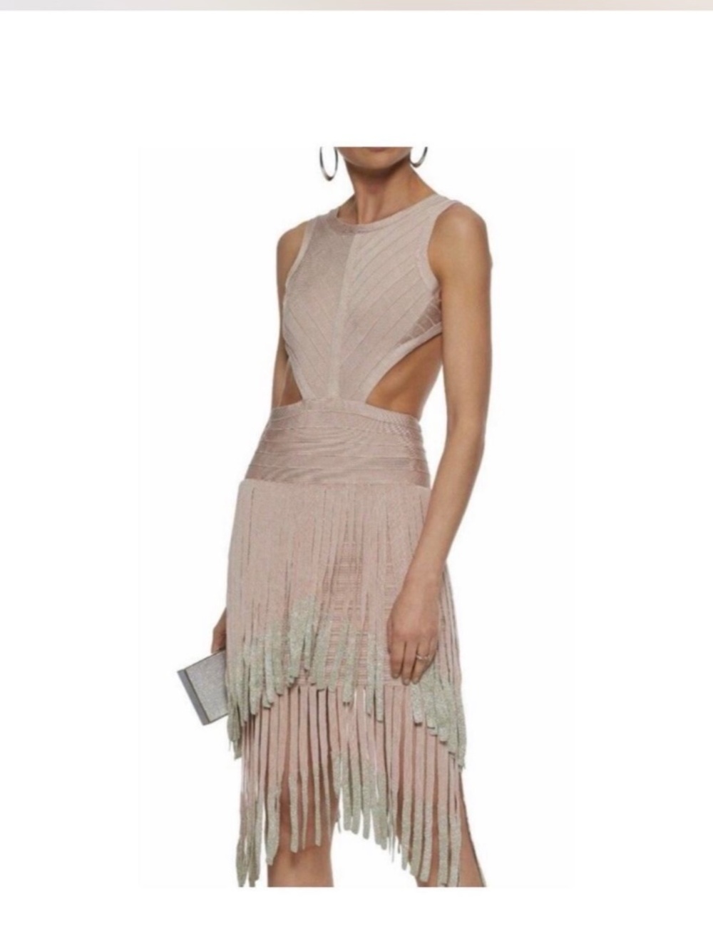 NWT HERVE LEGER "IEVA" Bandage Dress XXS $1890